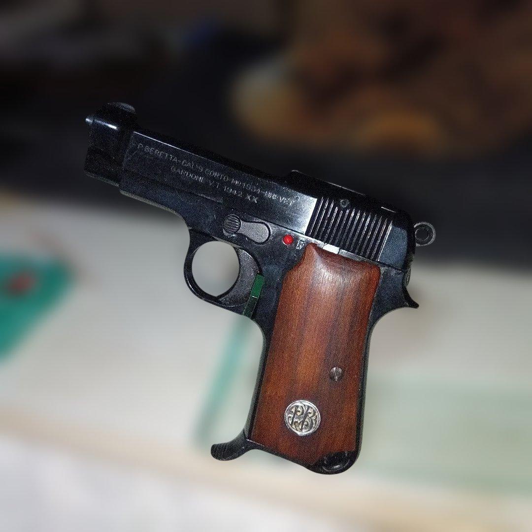 タナカ ワークス　ベレッタ M1934 ブローバック　木製グリップ