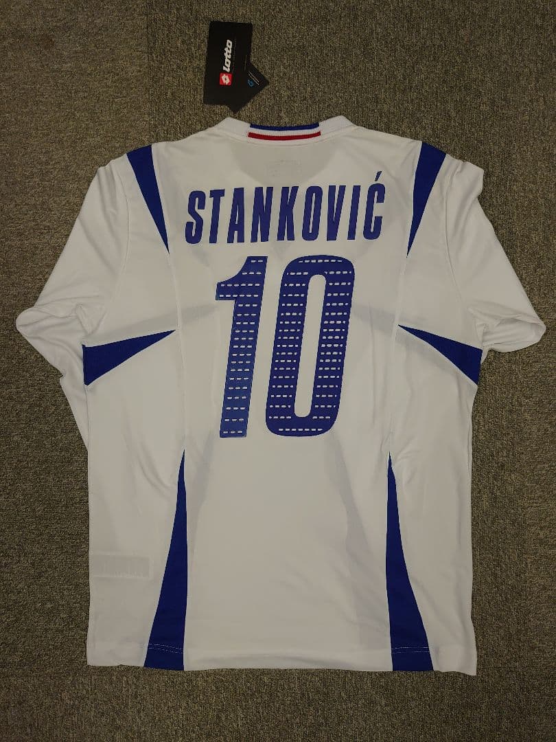 06 セルビア・モンテネグロアウェイ長袖 10 スタンコビッチ選手ユニフォーム