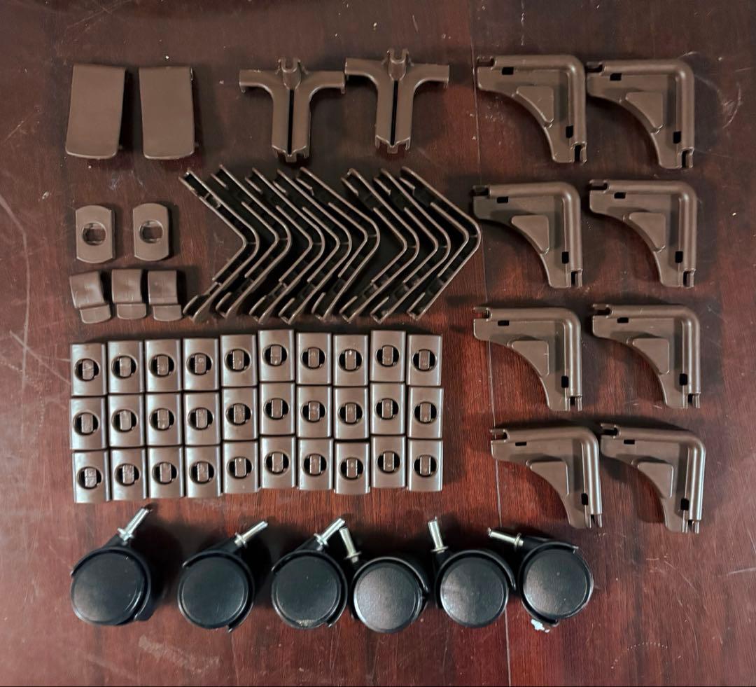 大型　キャットケージ 3段 棚板2枚　キャスター付き　送料込み