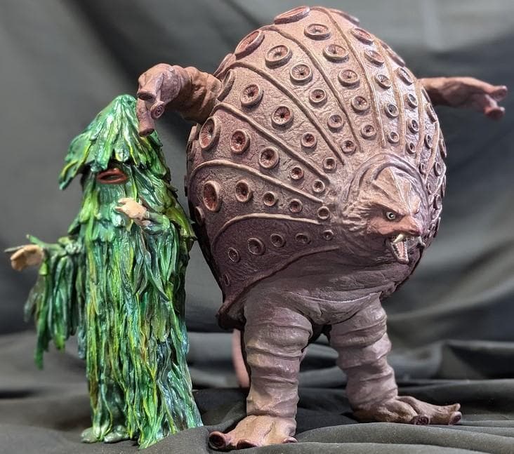 タッコング＆ザザーン（ＣＣＰ）ソフビフィギュア２体セット