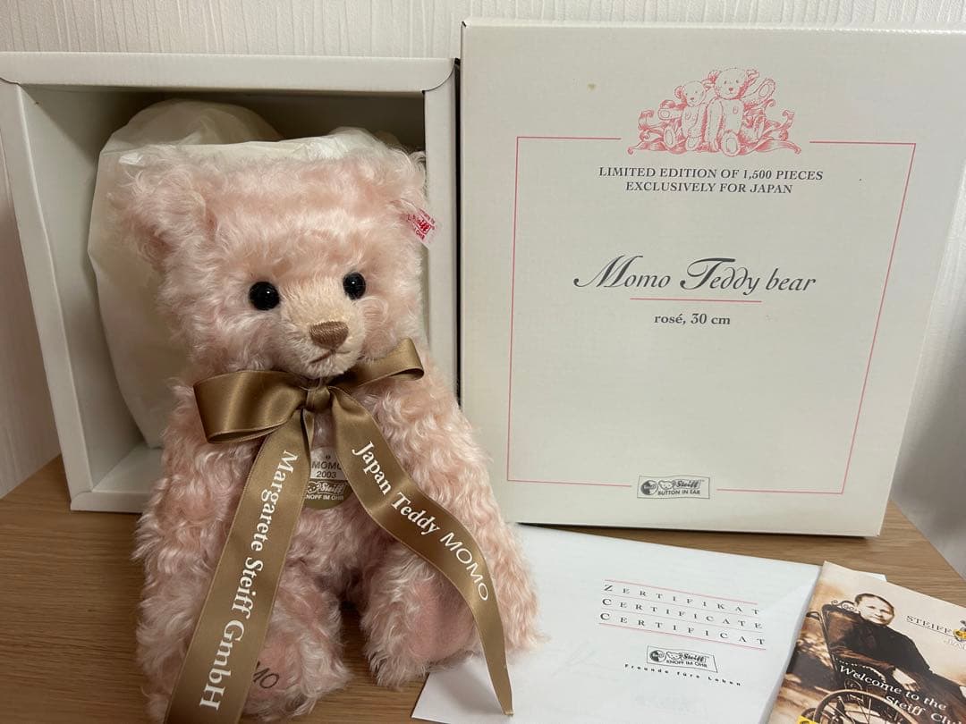 も*も様 シュタイフ テディベア　MOMO 限定品