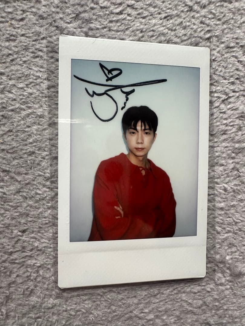 2PMウヨン サイン入りチェキ①