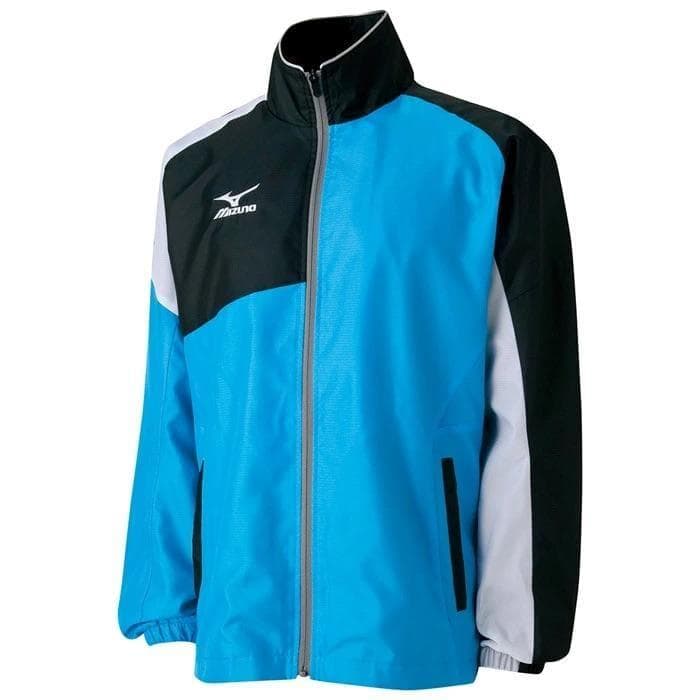 ミズノ★ウォーマーシャツ★ウィンドブレーカージャケット★ブルー×ブラック★ＸＳ