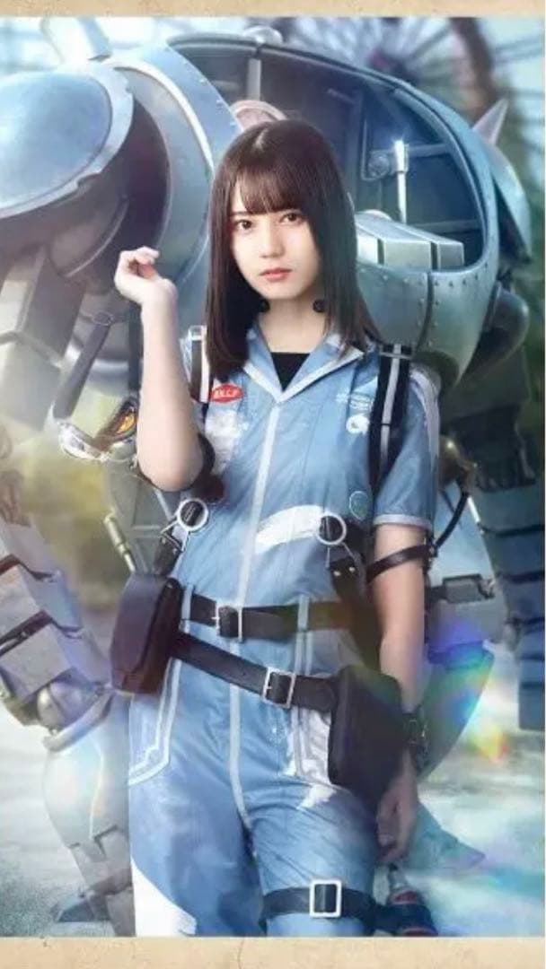 小坂菜緒　ひな図書　ポスター