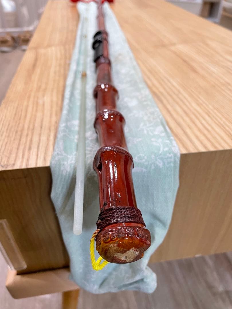 ヘチ竿　黒鯛　チヌ　グラスロッド　竹和竿　筏竿　約192cm