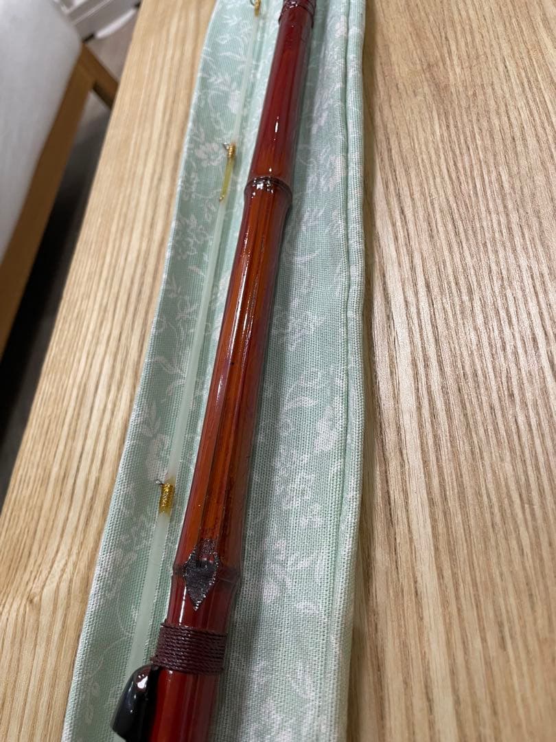 ヘチ竿　黒鯛　チヌ　グラスロッド　竹和竿　筏竿　約192cm