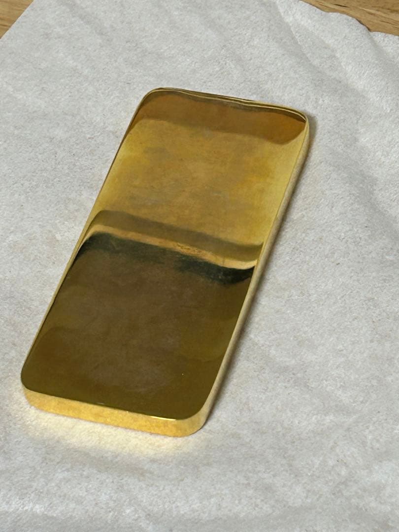 ゴールドバー1kgモデル　金の延べ棒　金塊インゴッド2個