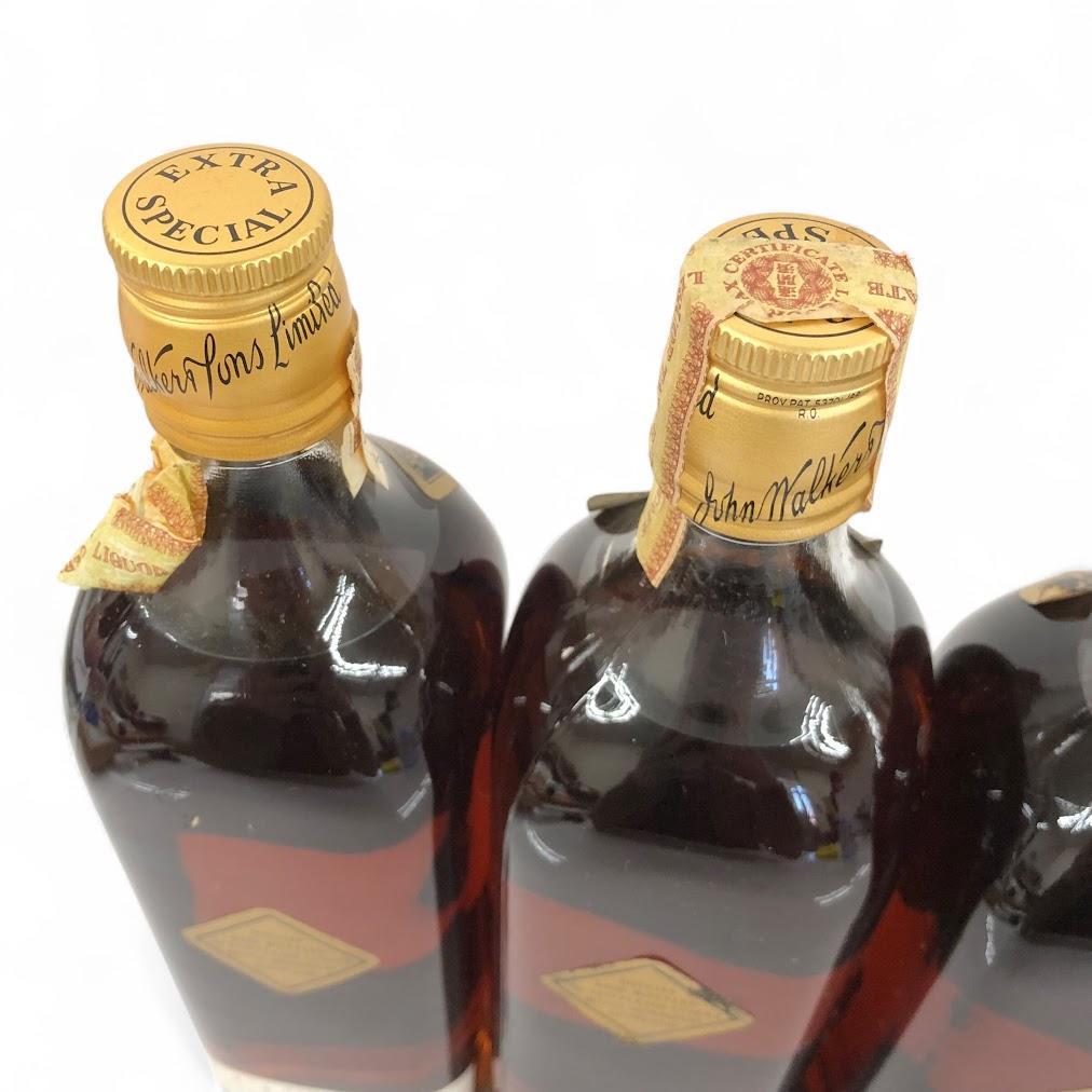 【未開栓】ジョニーウォーカー オールドスコッチウイスキー ブラックラベル 6本