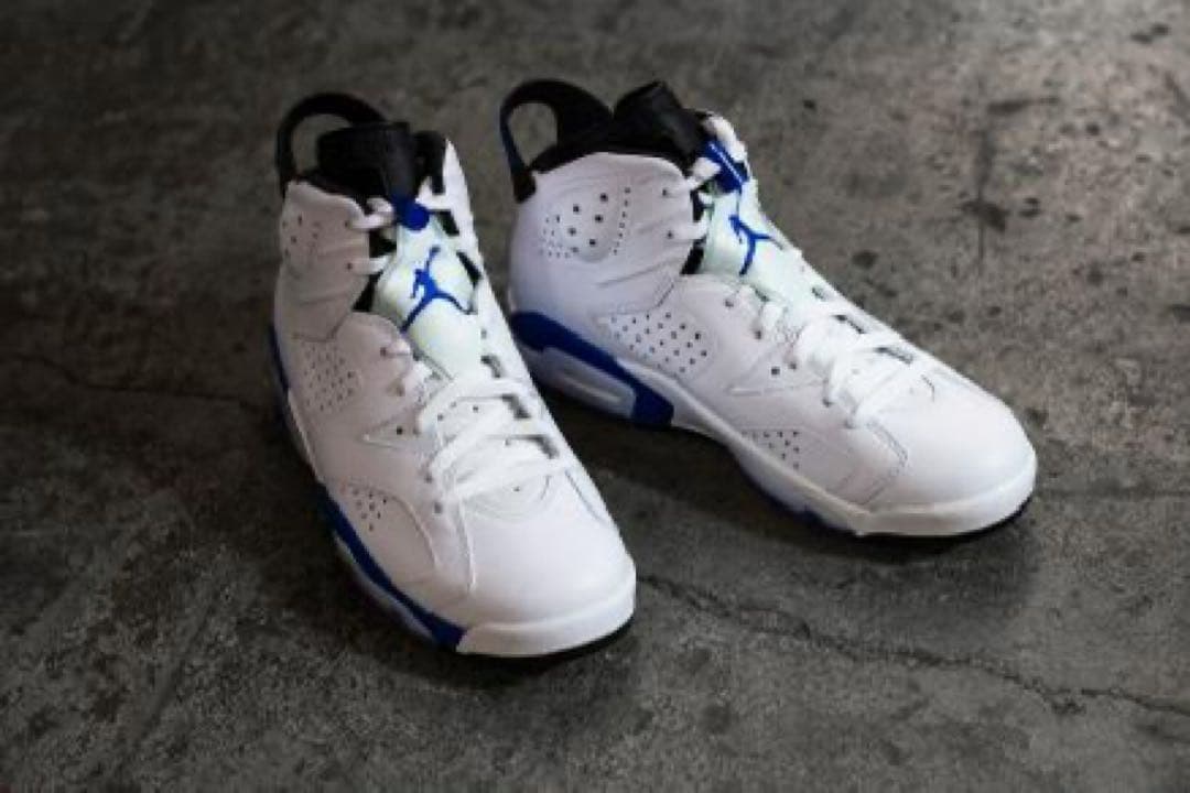 シューズ(男性用) AIR JORDAN 6 RETRO OG SPORT BLUE