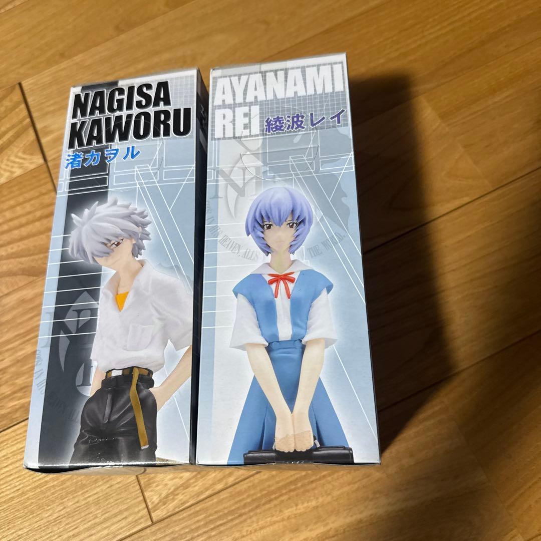 （希少•レア）エヴァンゲリオン新劇場版 フィギュアセット　綾波レイ　アスカ