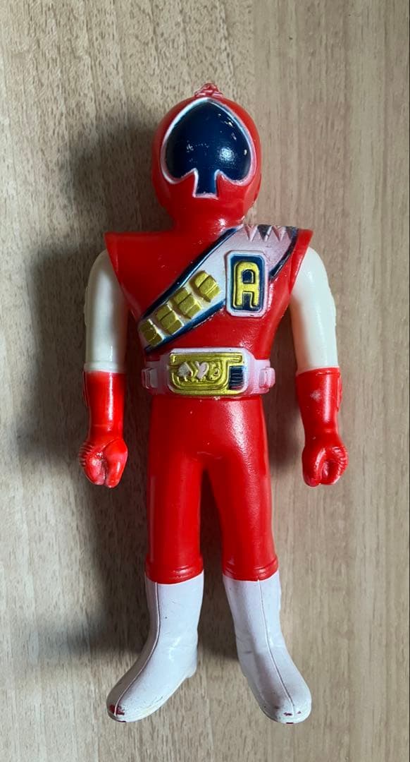 ジャッカー電撃隊 レトロ ソフビ5体セット　ポピー