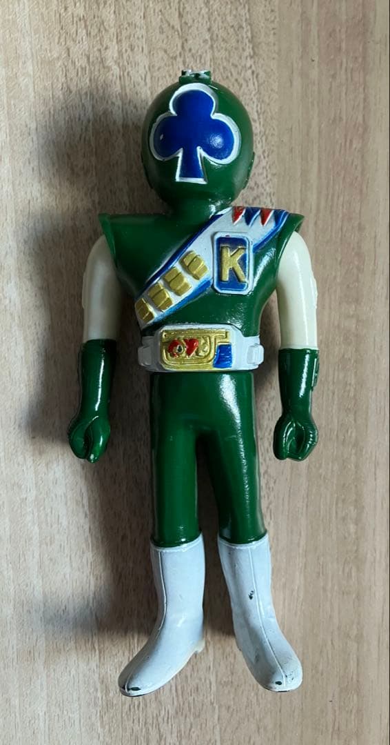 ジャッカー電撃隊 レトロ ソフビ5体セット　ポピー