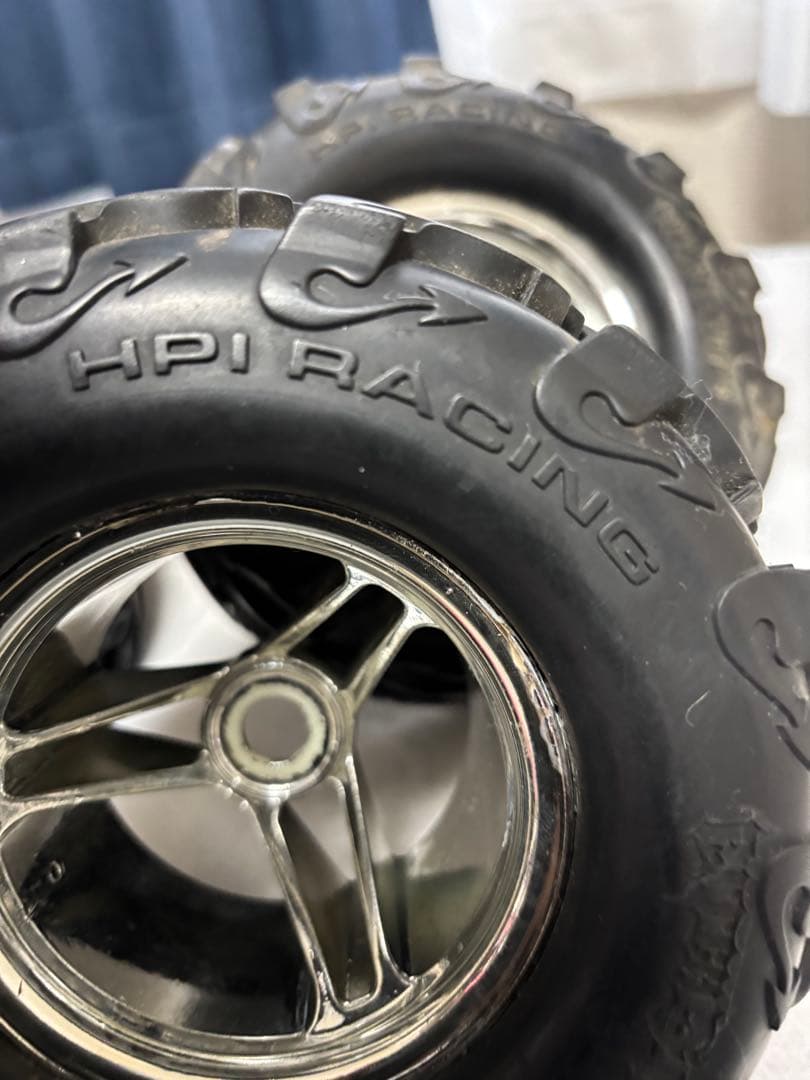 hpi サベージ 用タイヤホイール17ミリハブ用
