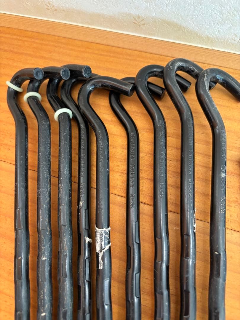 テント・タープ用　ペグ33本セット ペグハンマー付き スノーピーク モチヅキ