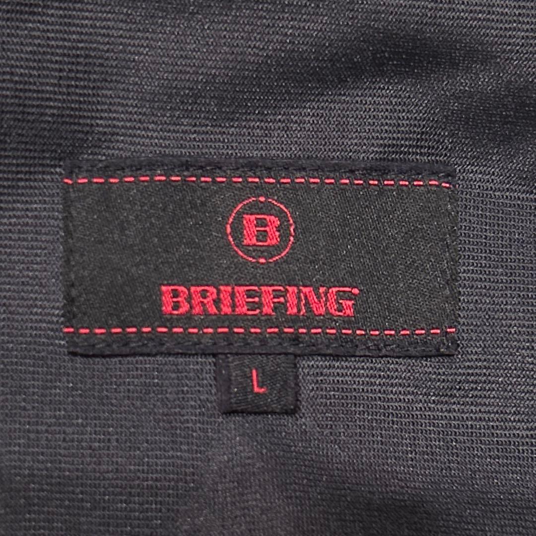 極美品／希少L✨ブリーフィング ダウン90%パンツ 24AW オリーブ極暖ゴルフ