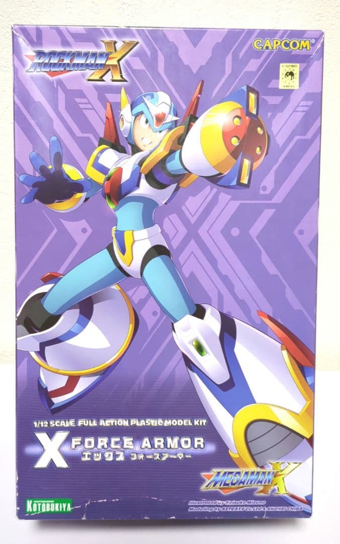 【未組立品】コトブキヤ　ロックマンＸ　フォースアーマー