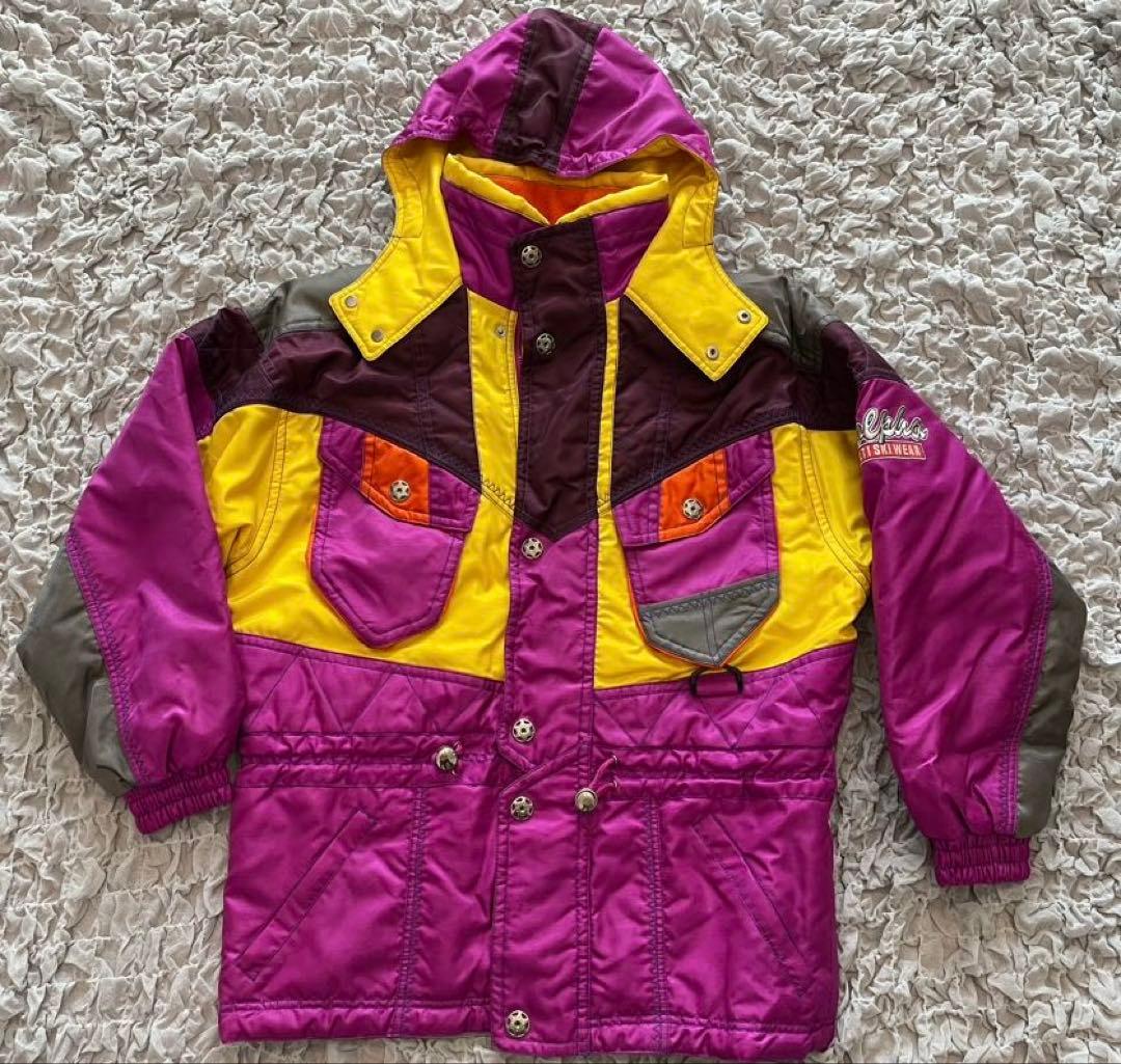 VOLPHA スキーウェア スノボ　雪　旅行　メンズ　上L下M 90s レトロ