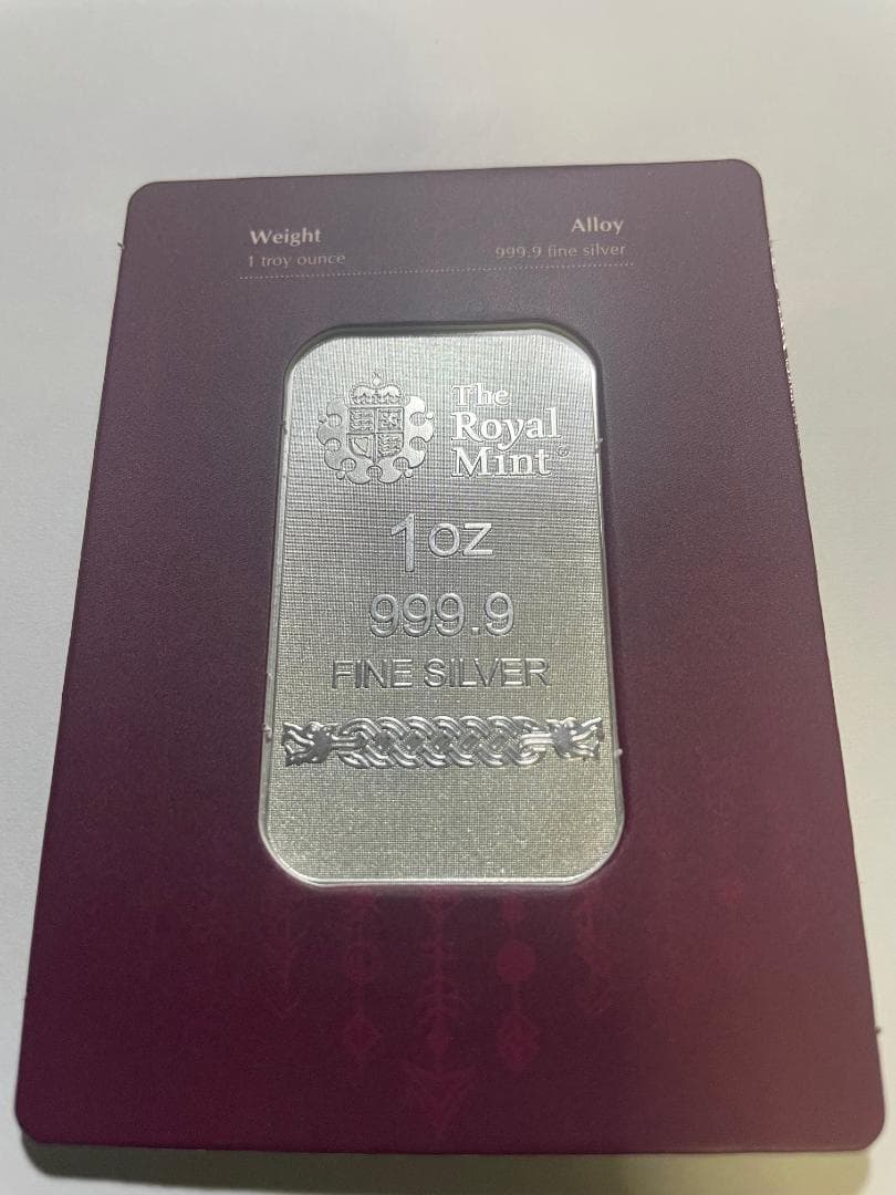 1オンス ロイヤルミント グレートブリテン 北欧神々 - トール.9999銀バー
