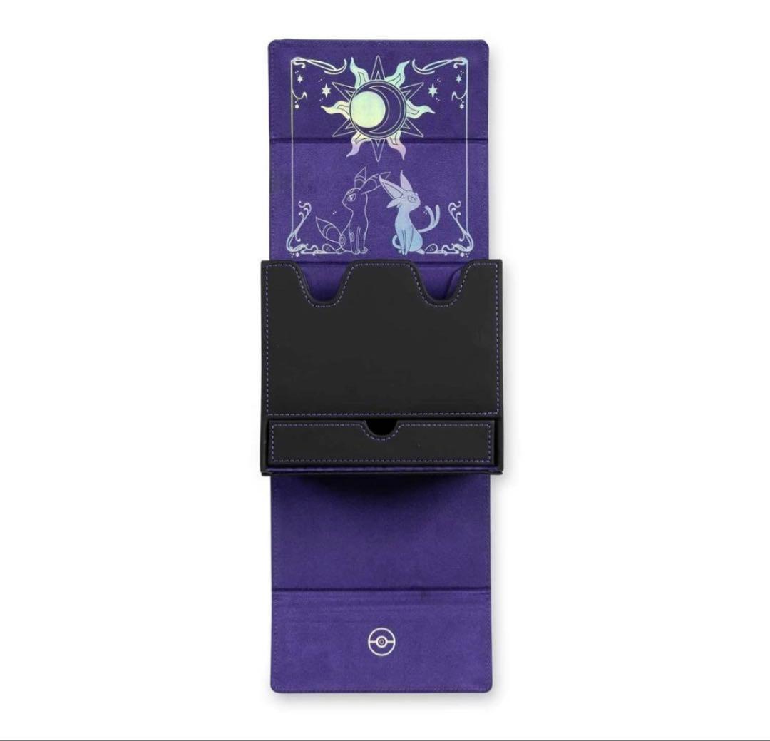 海外ポケモンセンター限定 エーフィ ブラッキー フリップダブルデッキケース