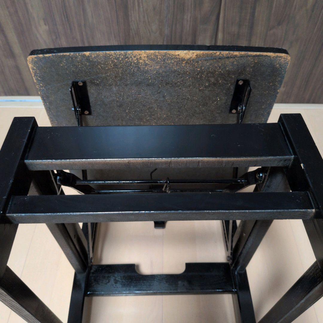 お天道さま　トムソン椅子　ピアノ椅子　背もたれ椅子