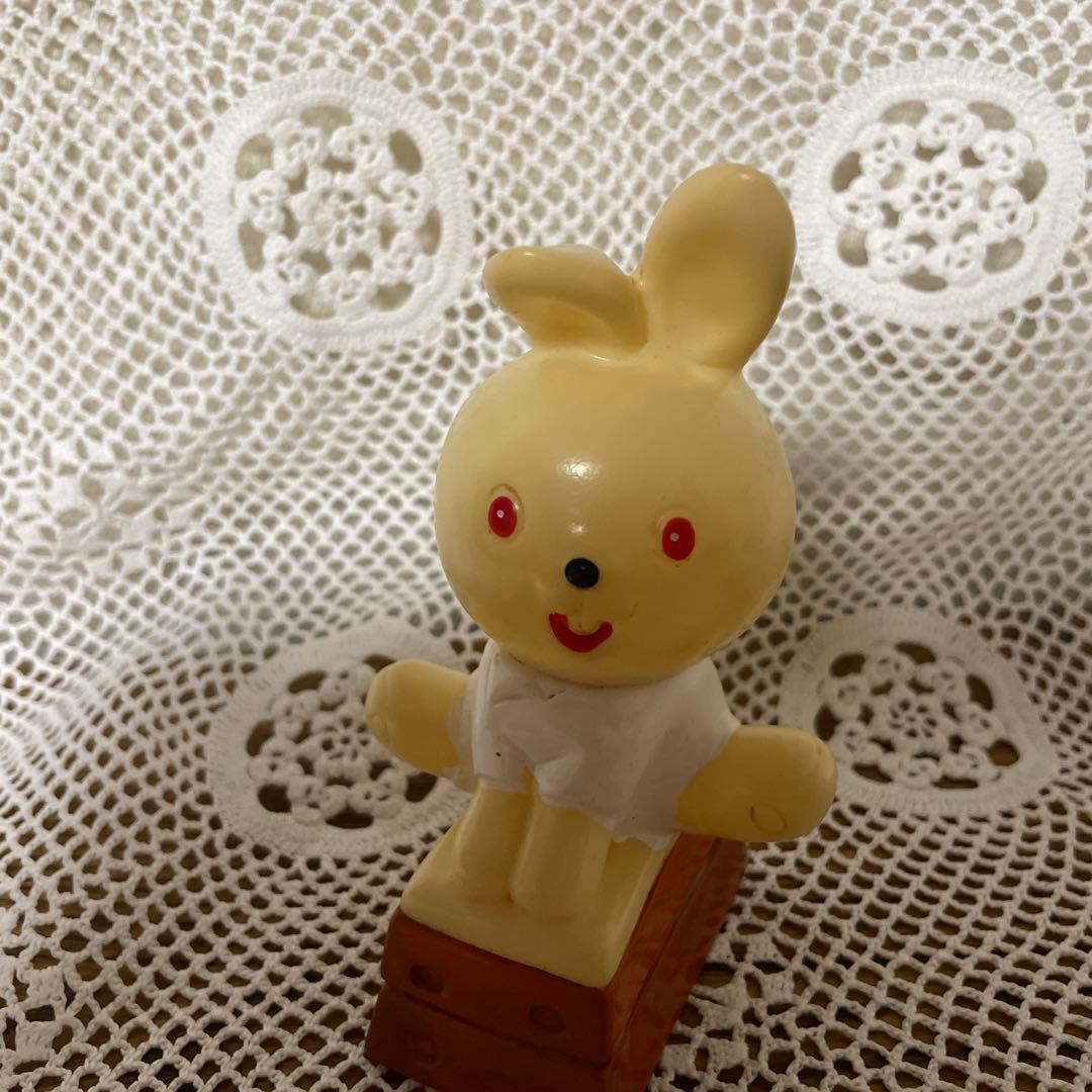 【激レア】中部相互銀行　うさぎ　貯金箱　非売品　当時物