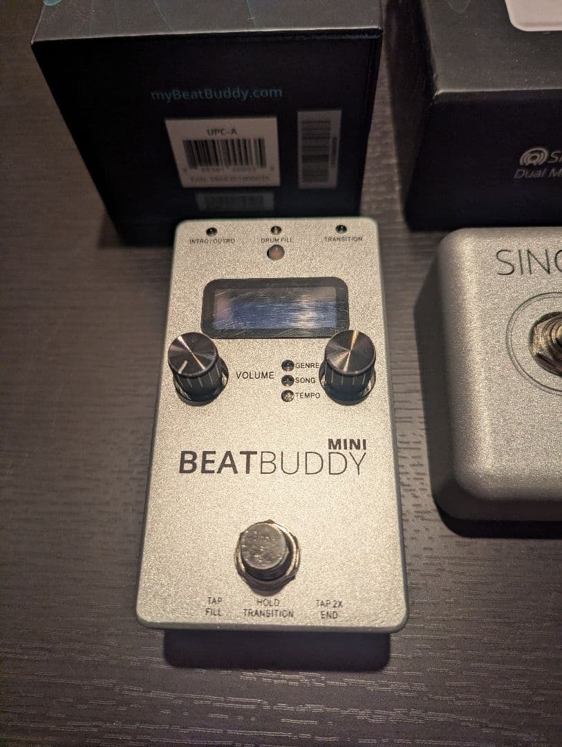 ギター BEATBUDDY MINI + Footswitch