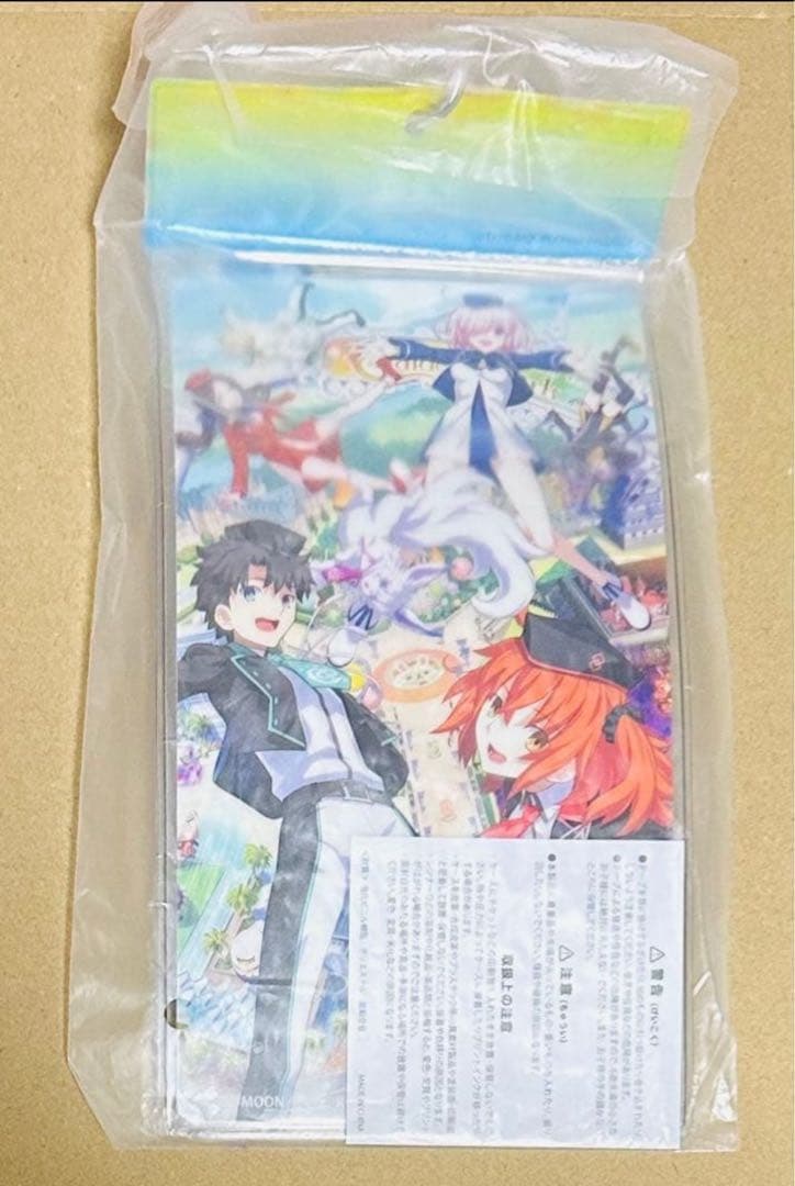 Fate/GrandOrder 霊基召喚缶バッジ チケットフォルダー セット