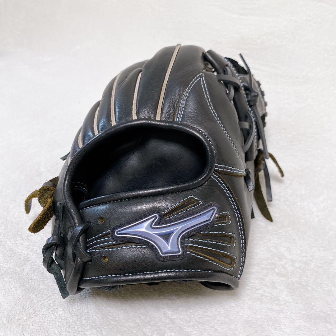 極美品　ミズノ　軟式グローブ　内野手　ダイヤモンドアビリティ　ブラック　一般軟式