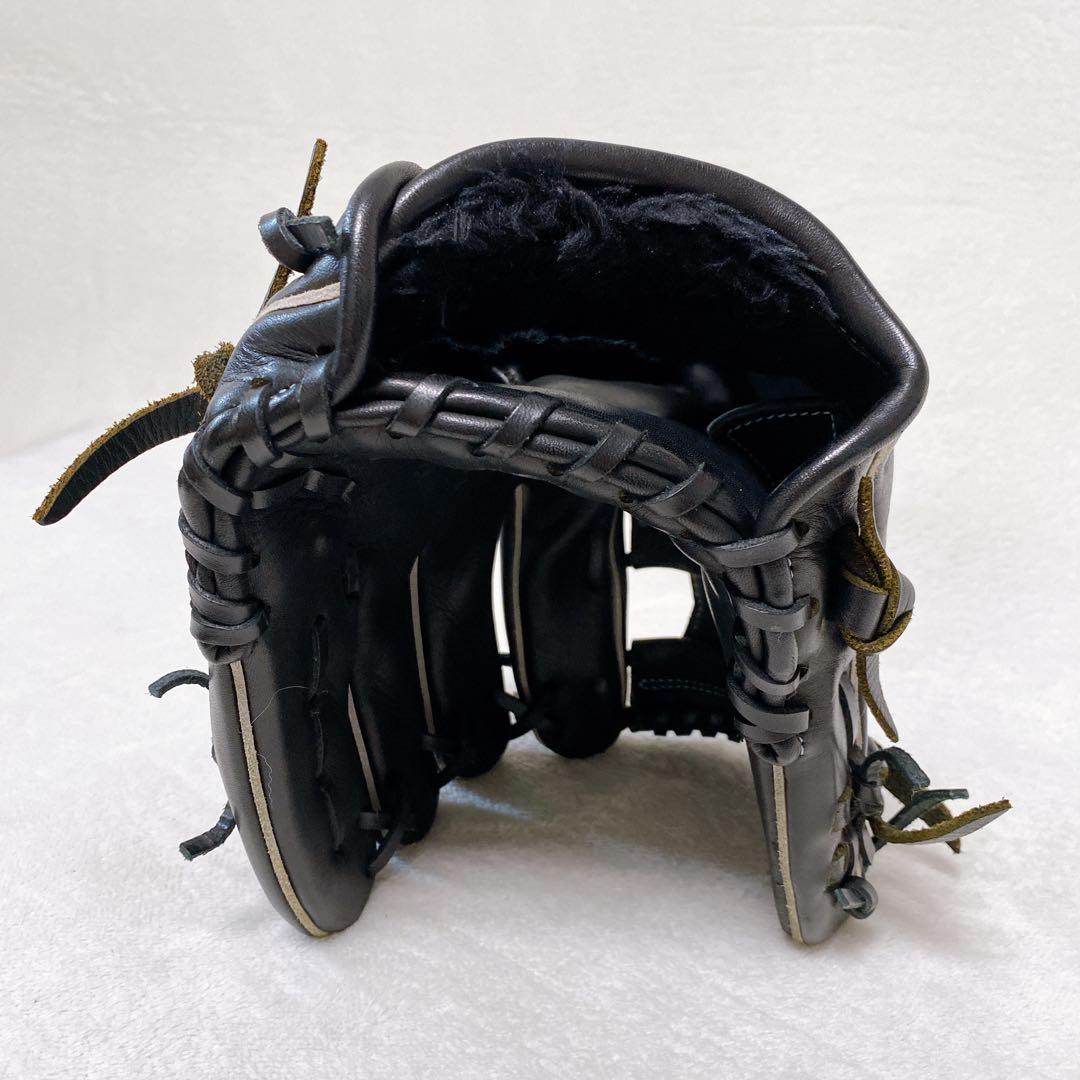 極美品　ミズノ　軟式グローブ　内野手　ダイヤモンドアビリティ　ブラック　一般軟式