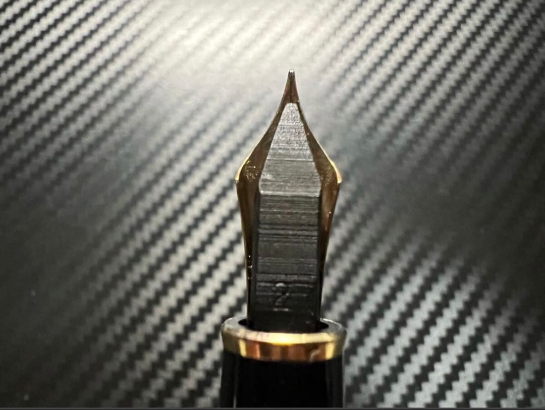 モンブラン 万年筆 極美品 144 EF エボナイト芯 全金