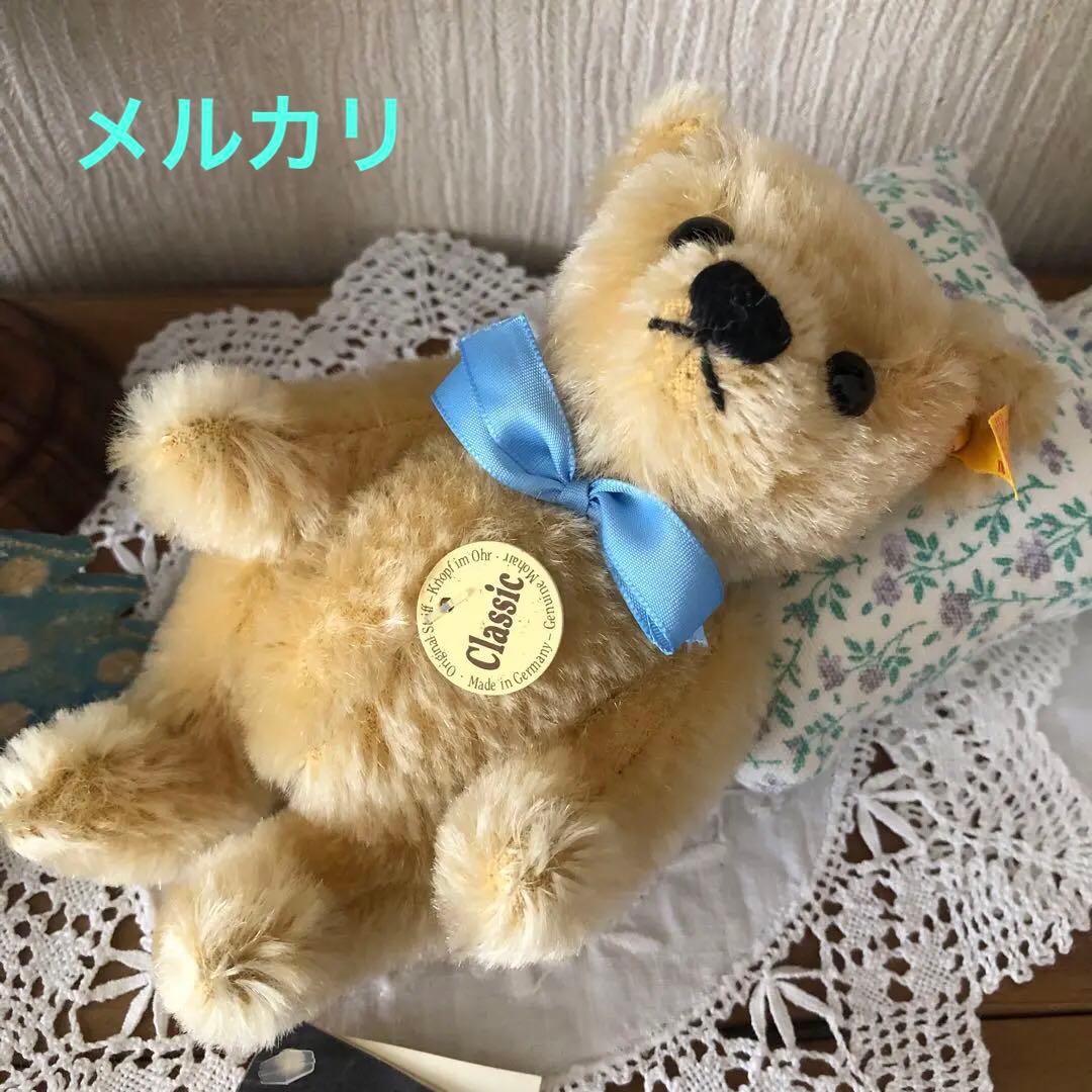 平成レトロ　2003年　シュタイフ　クラシックテディベア14 ブルーリボン