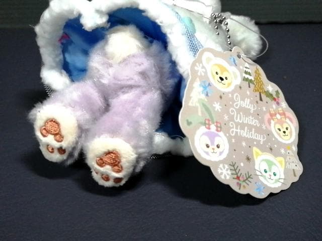 タグ付 ジェラトーニ ステラ・ルー ぬいぐるみバッジ ウィンターホリデー2019