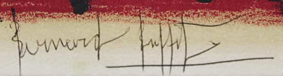 ビュッフェ【ジェジェーヌ「サーカス」より】 リトグラフ