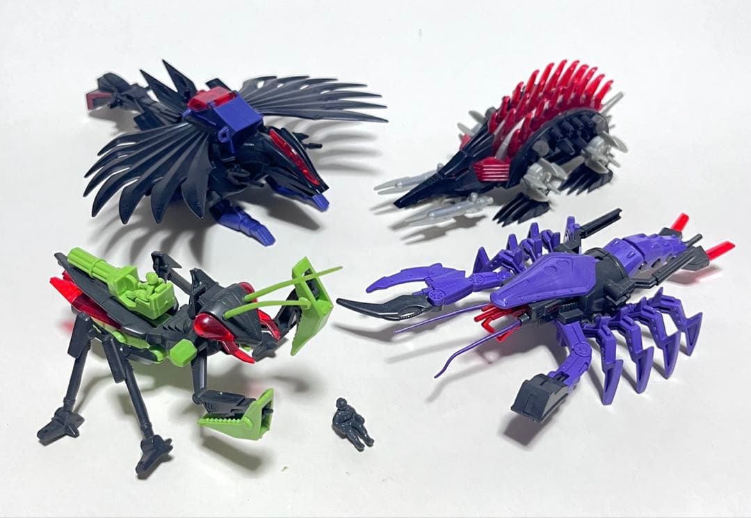 【ジャンク】小型ゾイド4体セット