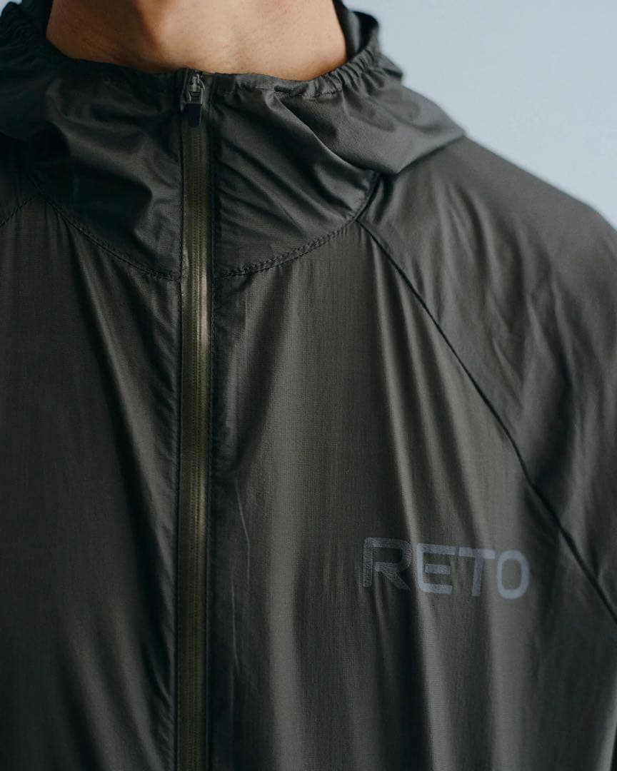 RETO LIGHT RIPSTOP JACKET Mサイズ　ブラック