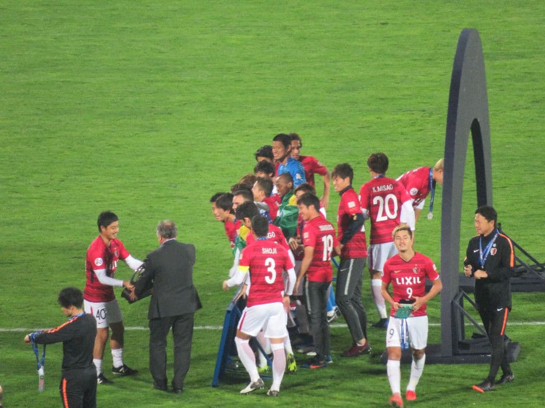 鹿島　ACL決勝　チケット&Away　半券付き、サイン入り　アントラーズ