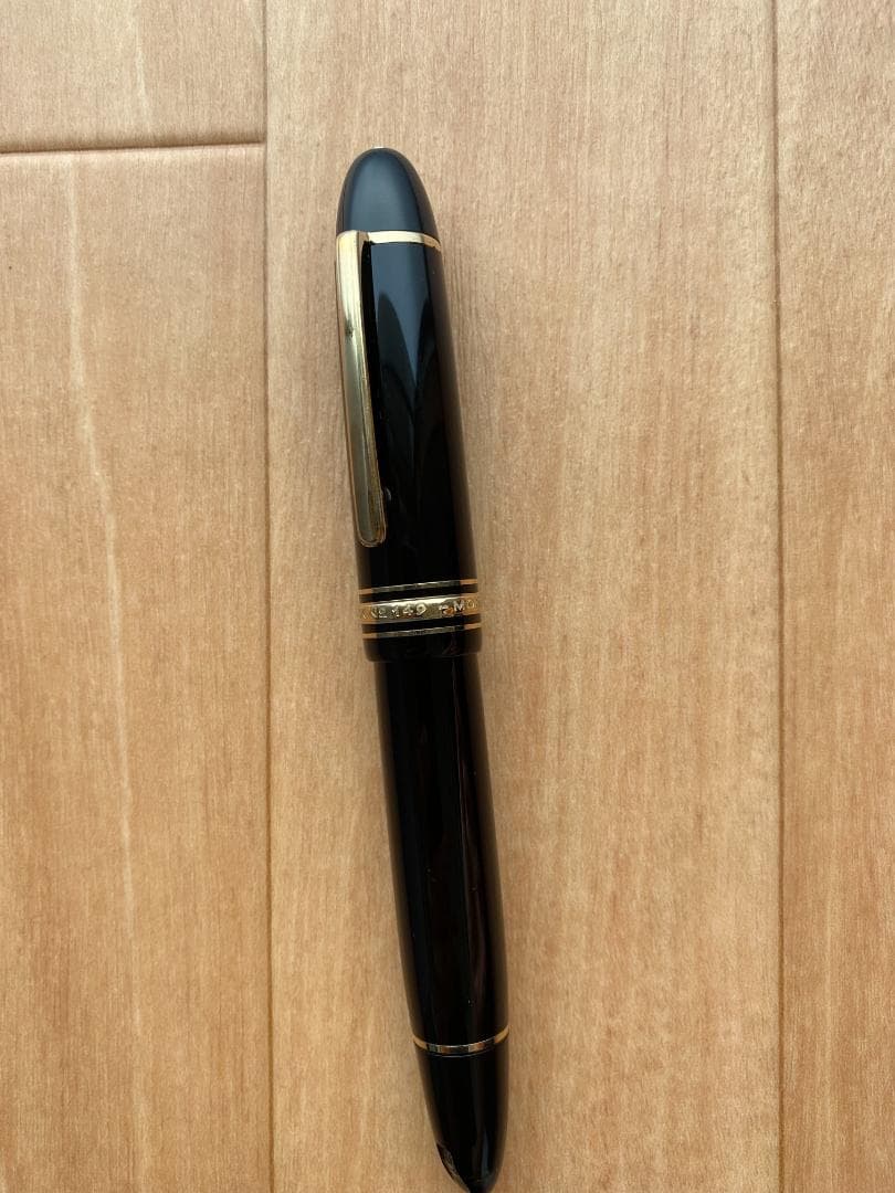 モンブラン　149 万年筆　エボナイト　マイスターシュテュック14k 中字　欠け