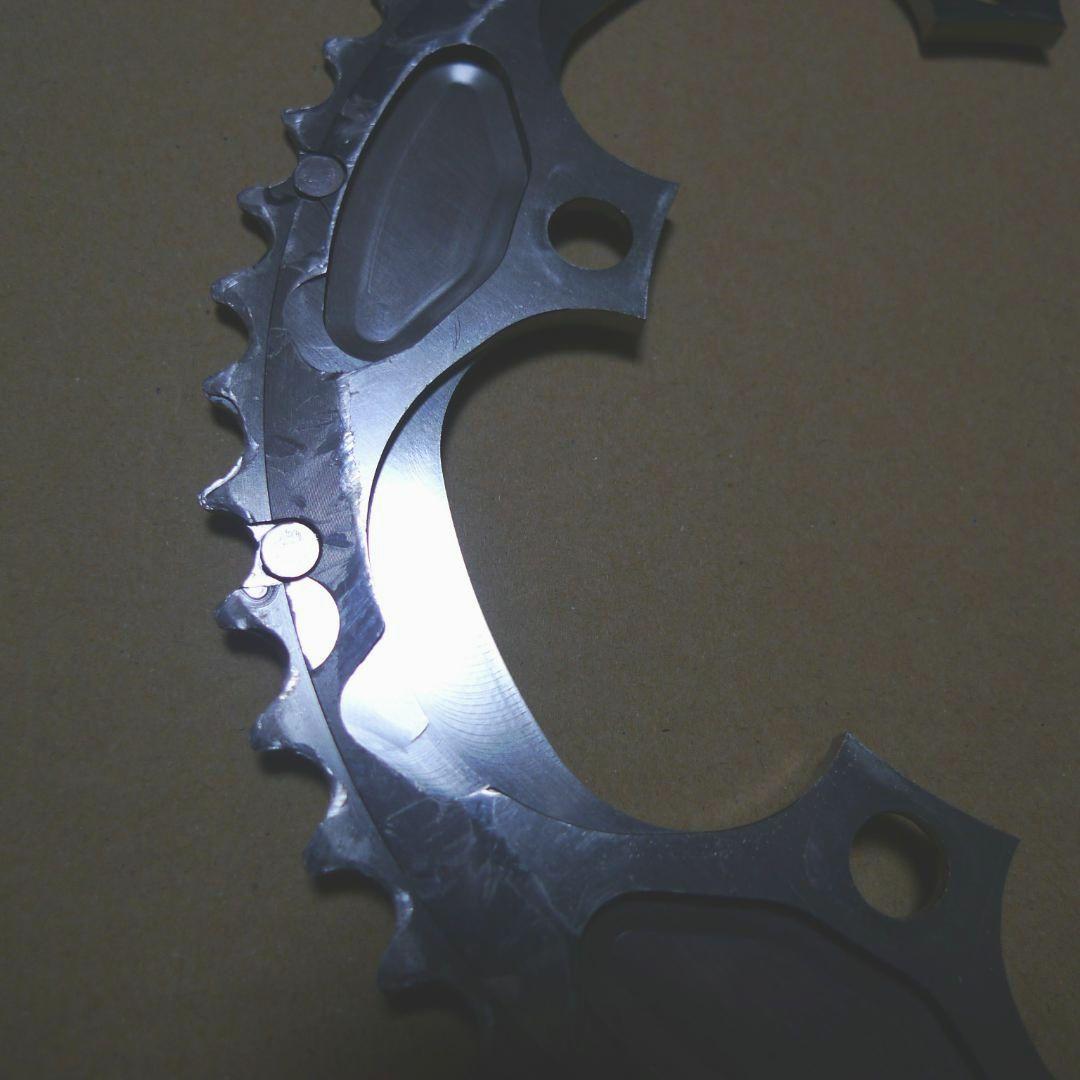 シマノ　デュラエース　FC-7800用　チェーンリング　52T－39T　シルバー