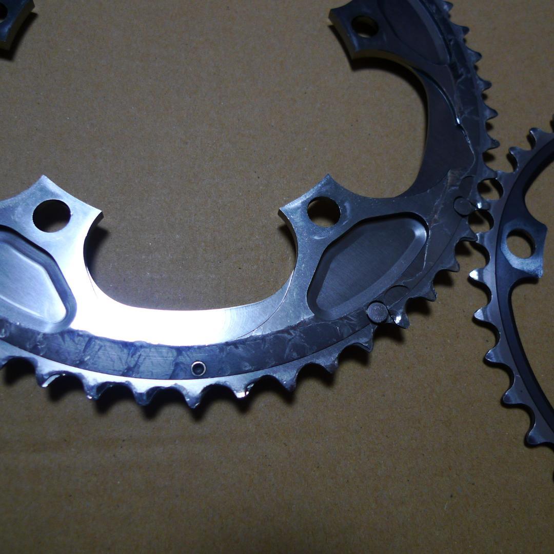 シマノ　デュラエース　FC-7800用　チェーンリング　52T－39T　シルバー