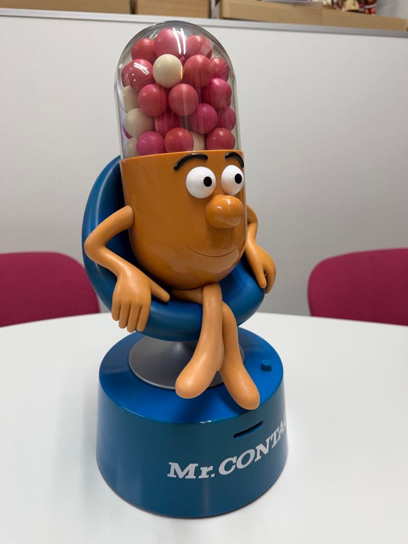 Mr. CONTAC 時計機能付きフィギュア　貯金箱　非売品