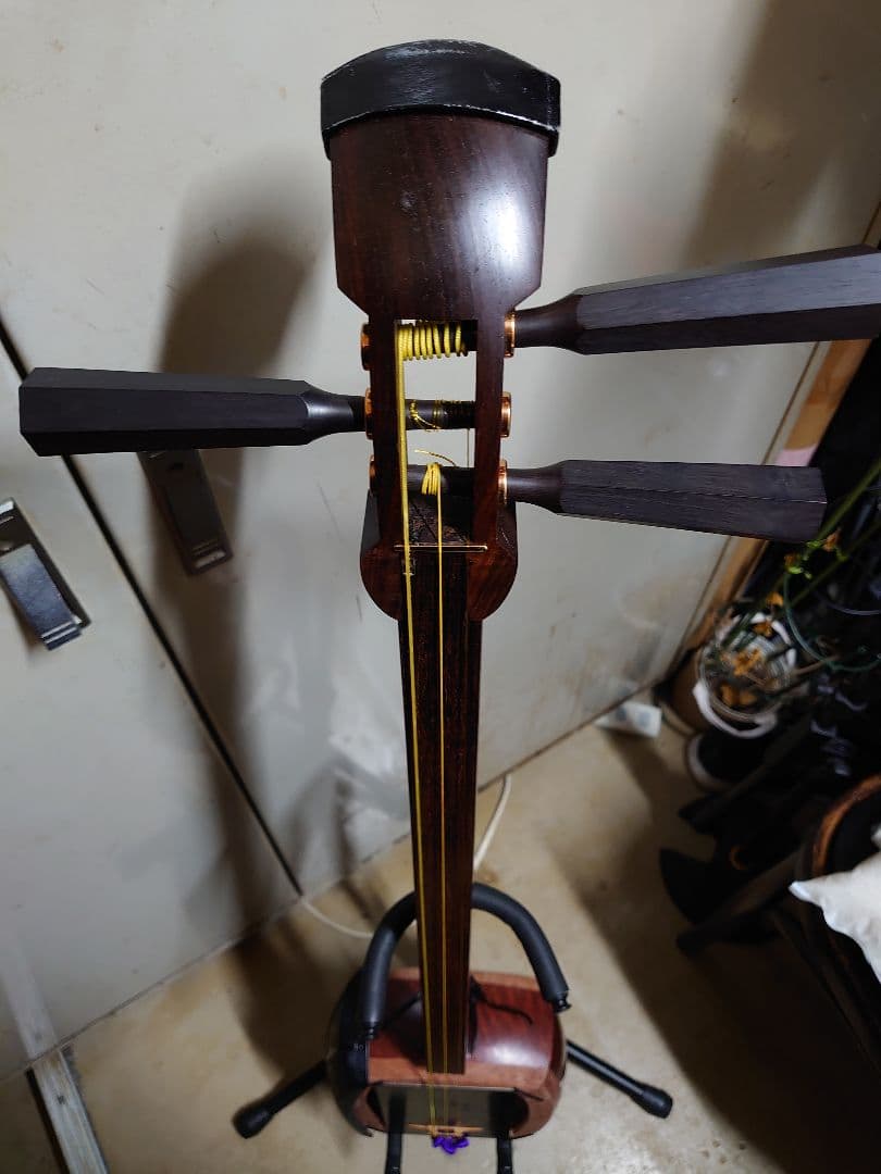 サイレント津軽三味線 三つ折可能