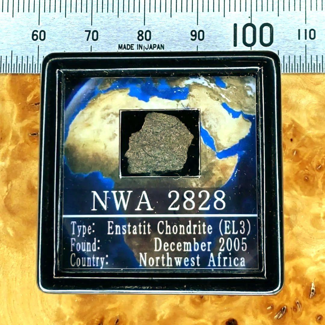 ✨レア隕石！EL3タイプ NWA 2828 隕石　標本