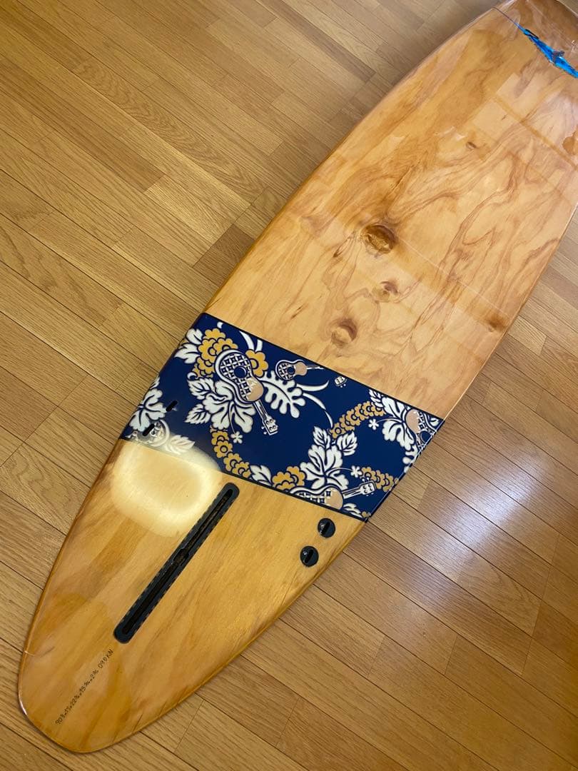 KANAKロングボード　ウッド調　手渡しのみ愛知東部　購入前コメントお願いします
