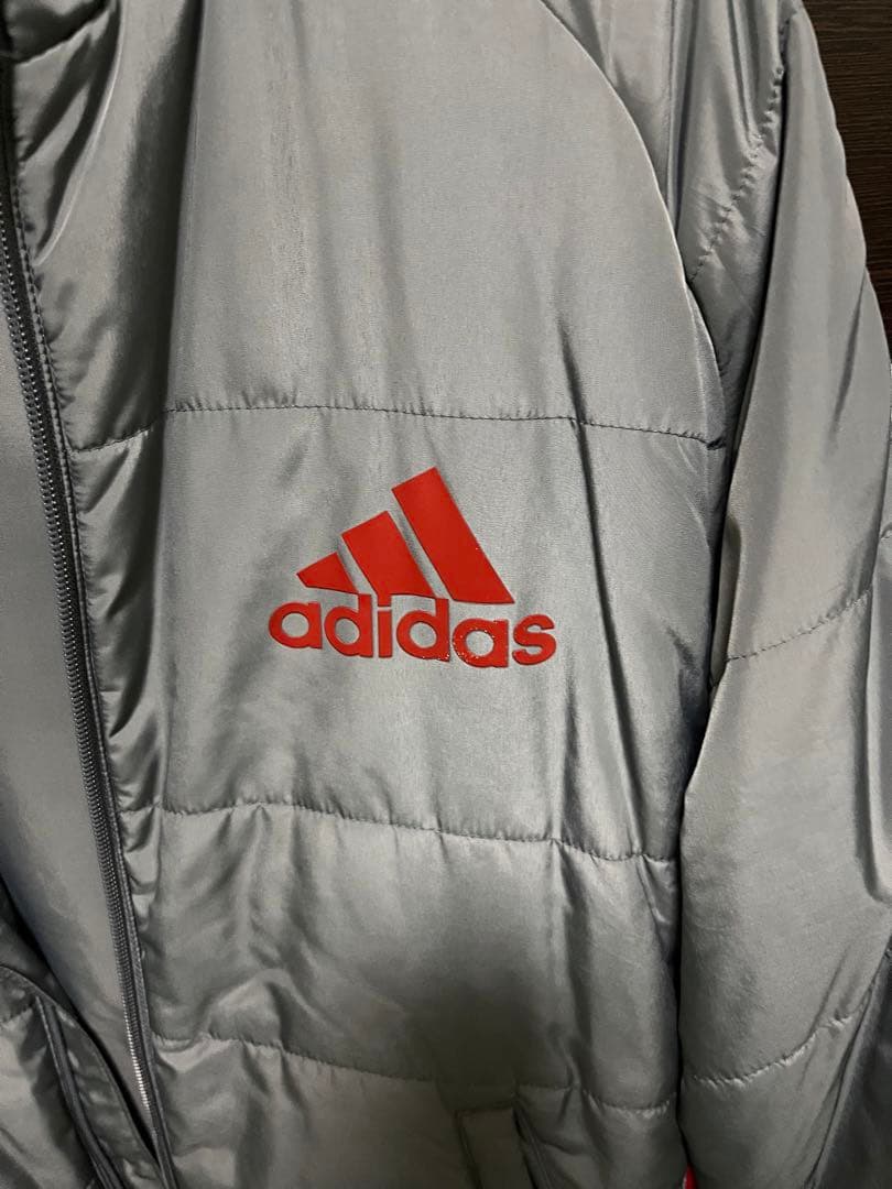 アディダスセットアップ　中綿　ダウン　ウォーマー　M