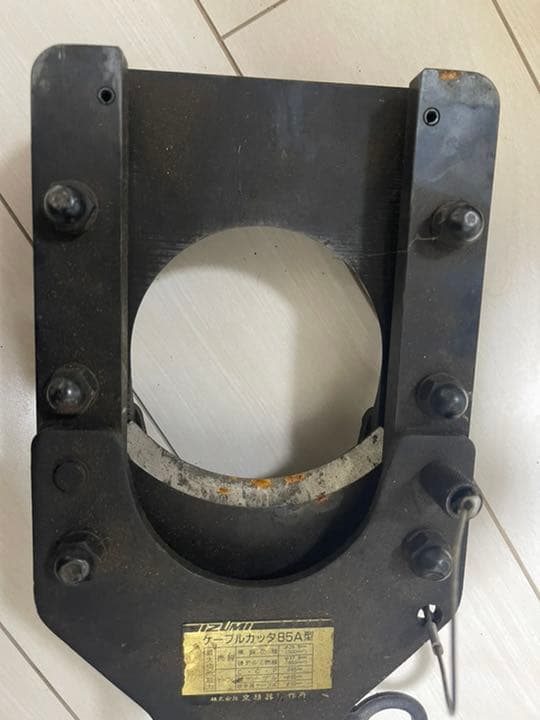 泉精機 油圧式ケーブルカッター85A型