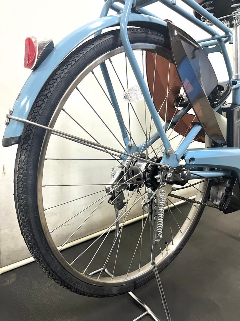 1年保証 新型　ヤマハ　パスウィズ　26インチ　街乗り　水色　電動アシスト自転車