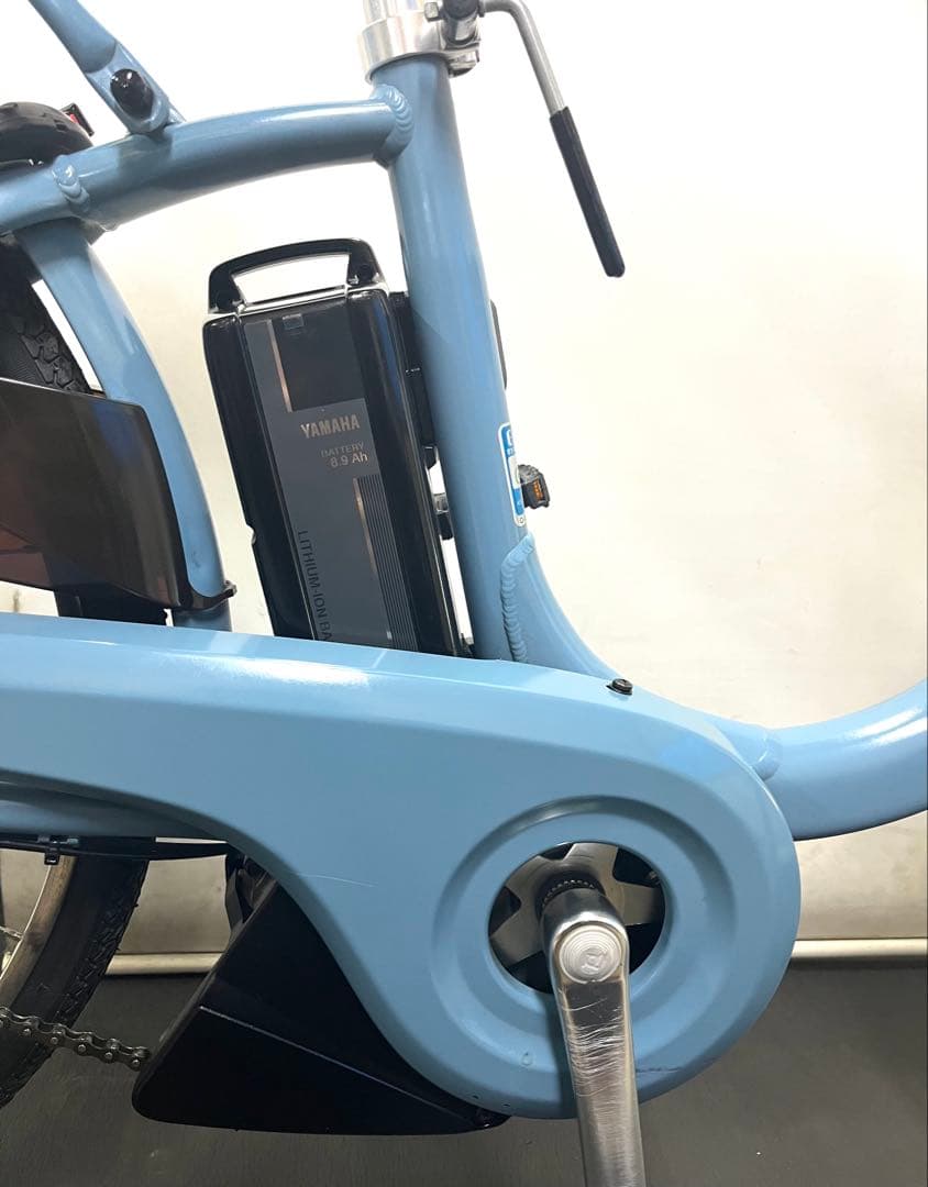 1年保証 新型　ヤマハ　パスウィズ　26インチ　街乗り　水色　電動アシスト自転車
