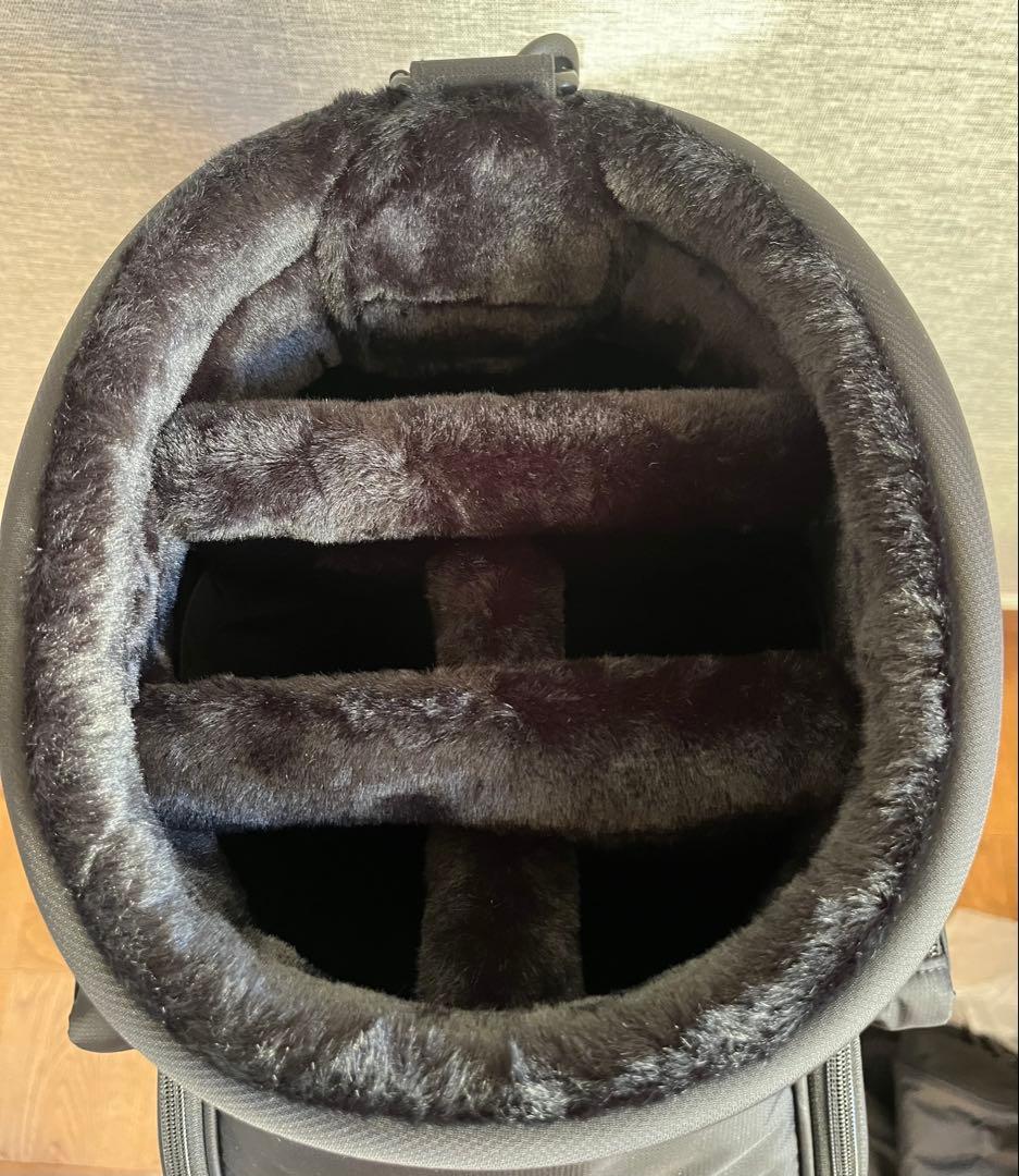 BRIEFING ブラックキャディバッグ