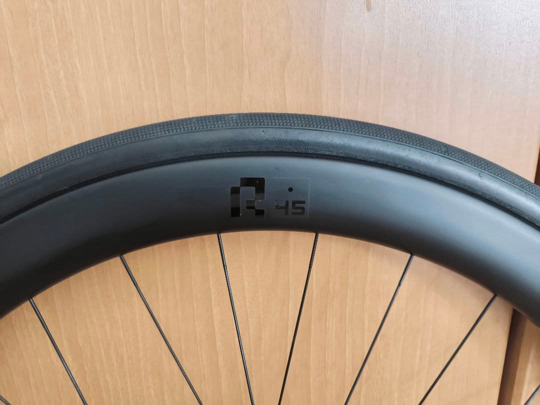 キャノンデール ホログラム R45 カーボン ホイール 前後セット(タイヤ付)