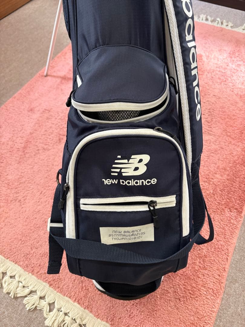 new balance ジュニアエディション キャディバッグ 紺